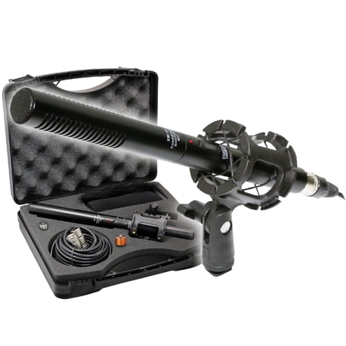 VidPro XM55 Xm-55 13-Piece Professional Video & Broadcast Unidirectional Condenser Microphone Kit VidPro XM55 Xm-55 13-Piece Professional Video & Broadcast Unidirectional Condenser Microphone Kit